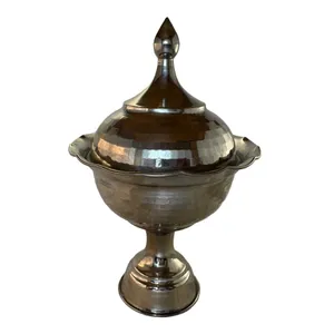 شکلات خوری مسی مدل پایه دار کد 01