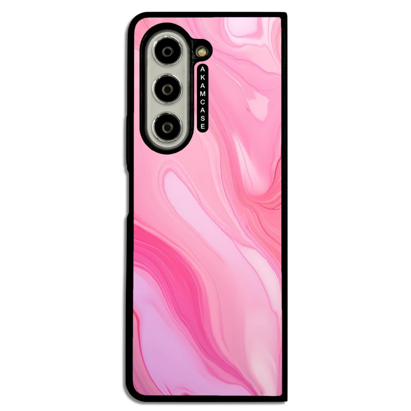 کاور آکام مدل AMC-WSGZFOLD5-PINK-19 مناسب برای گوشی موبایل سامسونگ Galaxy Z Fold 5