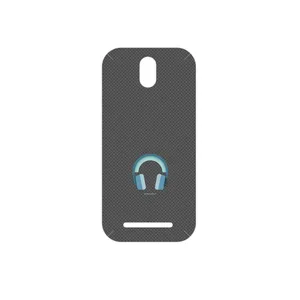 MAHOOT Minimal Headphone Icon Cover Sticker for HTC Desire 500