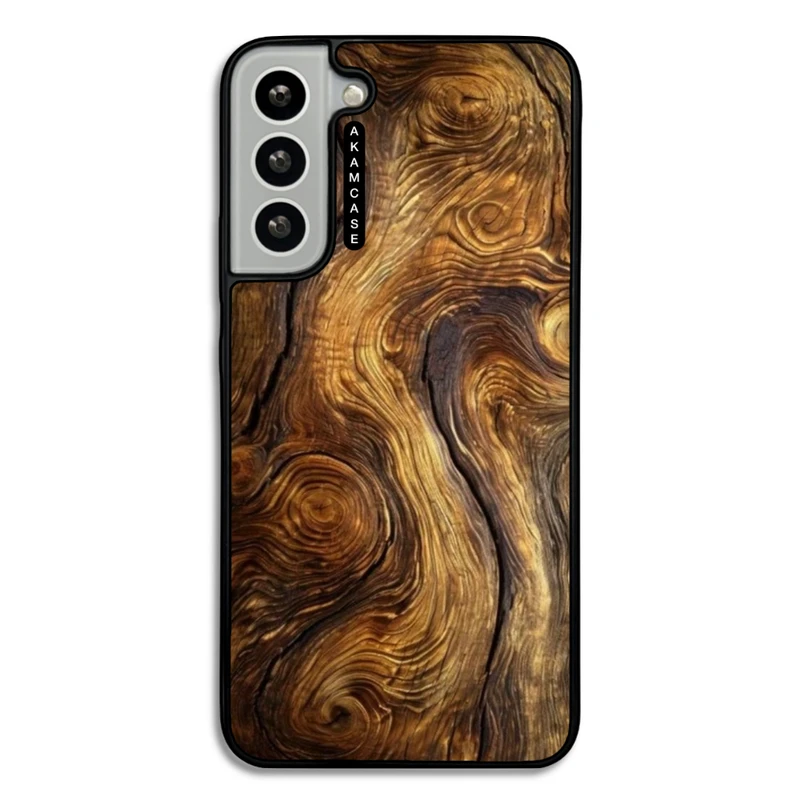 کاور آکام مدل AMC-WSGS22P-WOOD-26 مناسب برای گوشی موبایل سامسونگ Galaxy S22 Plus