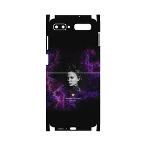MAHOOT Natalie Portman-FullSkin Cover Sticker for Samsung Galaxy Z Flip