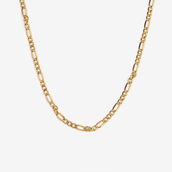 زنجیر فیگارو طلا 18 عیار زنانه مصلحی گلد مدل 551