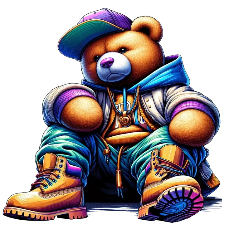 استیکر پارچه و لباس پاد آفرین مدل کارتونی کد S533