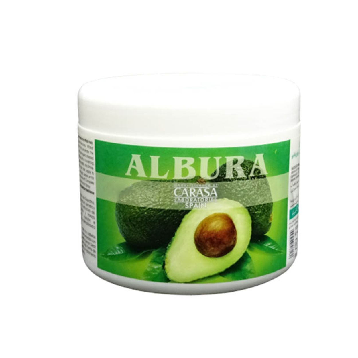 ماسک مو آلبورا مدل avocado حجم 550 میلی لیتر -  - 1