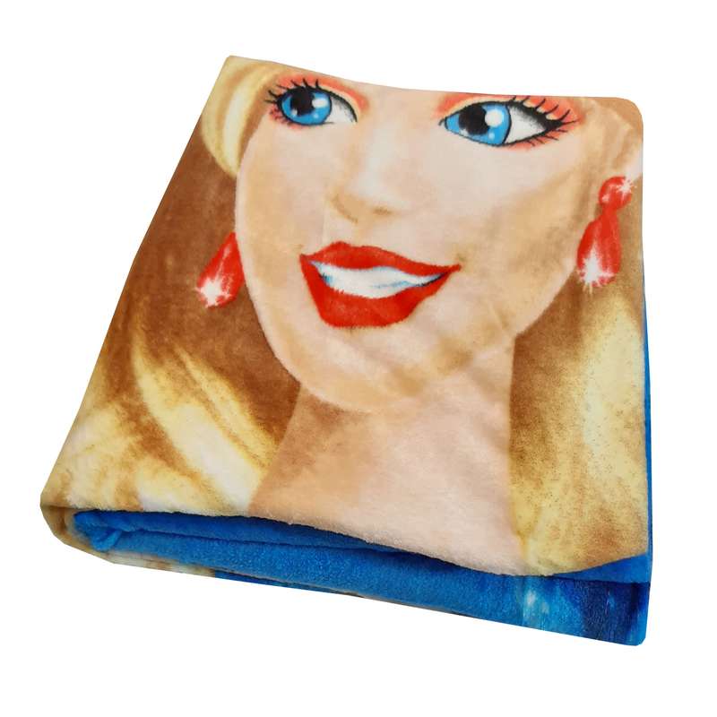 پتو مسافرتی طرح سیندرلا سایز 160x220 سانتی متر