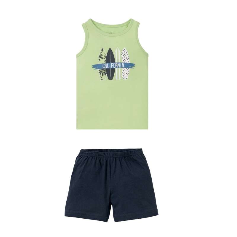 ست تاپ و شلوارک پسرانه لوپیلو مدل YS001