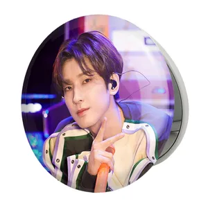 آینه جیبی خندالو طرح ونوو گروه سونتین Seventeen مدل تاشو کد 21643 