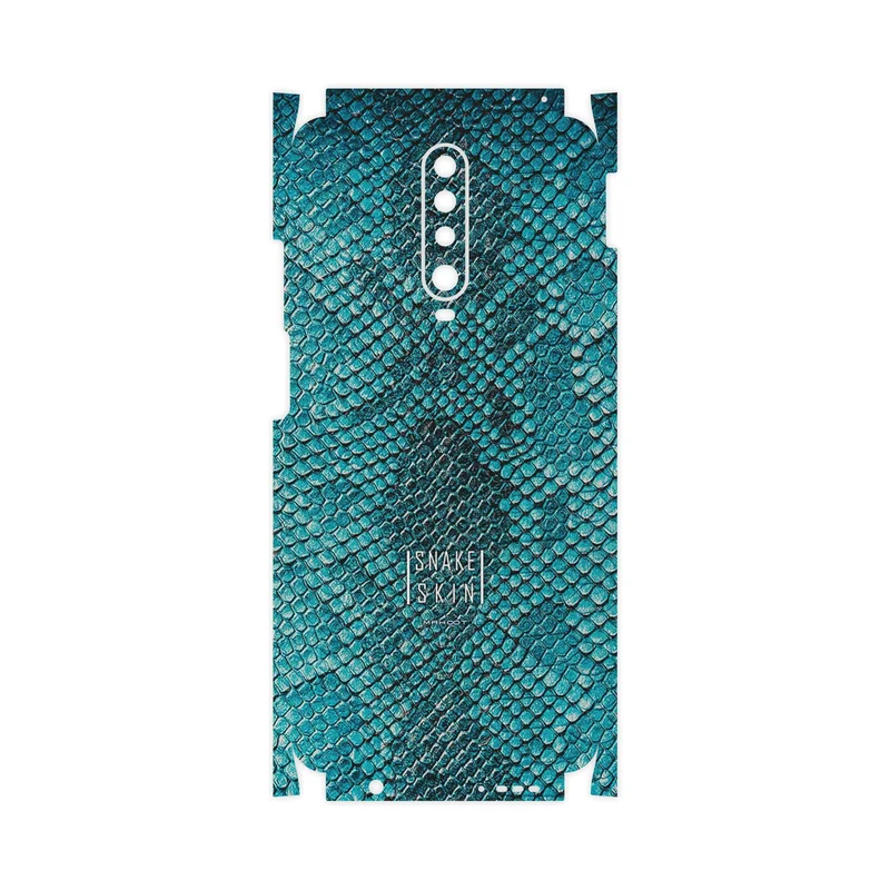 برچسب پوششی ماهوت مدل Blue Snake Skin-FullSkin مناسب برای گوشی موبایل شیائومی Redmi K30