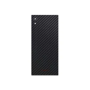 MAHOOT Black-Carbon-Fiber Cover Sticker for Sony Xperia XA1