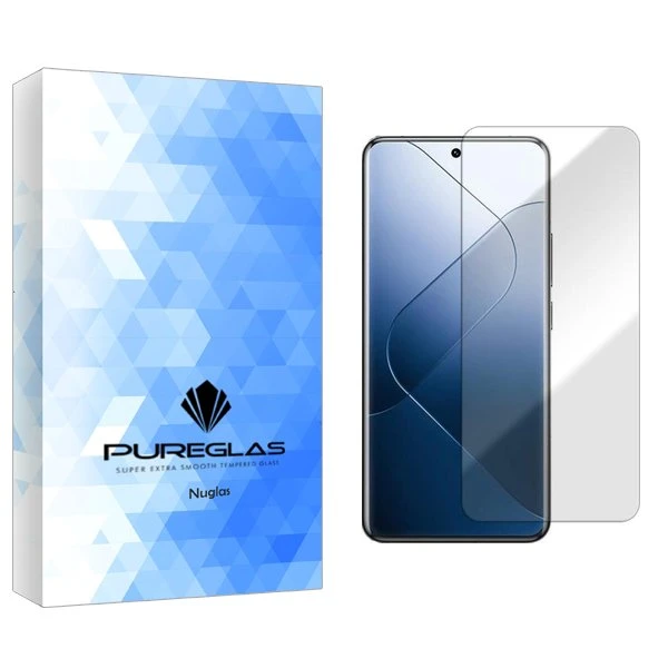 محافظ صفحه نمایش پیور گلس مدل NueGlasnewpkg مناسب برای گوشی موبایل شیائومی Redmi 14T Pro