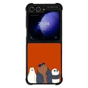 AKAM AMCWSGZFLIP5-BARE BEAR1 Cover For Samsung Galaxy Z Flip 5