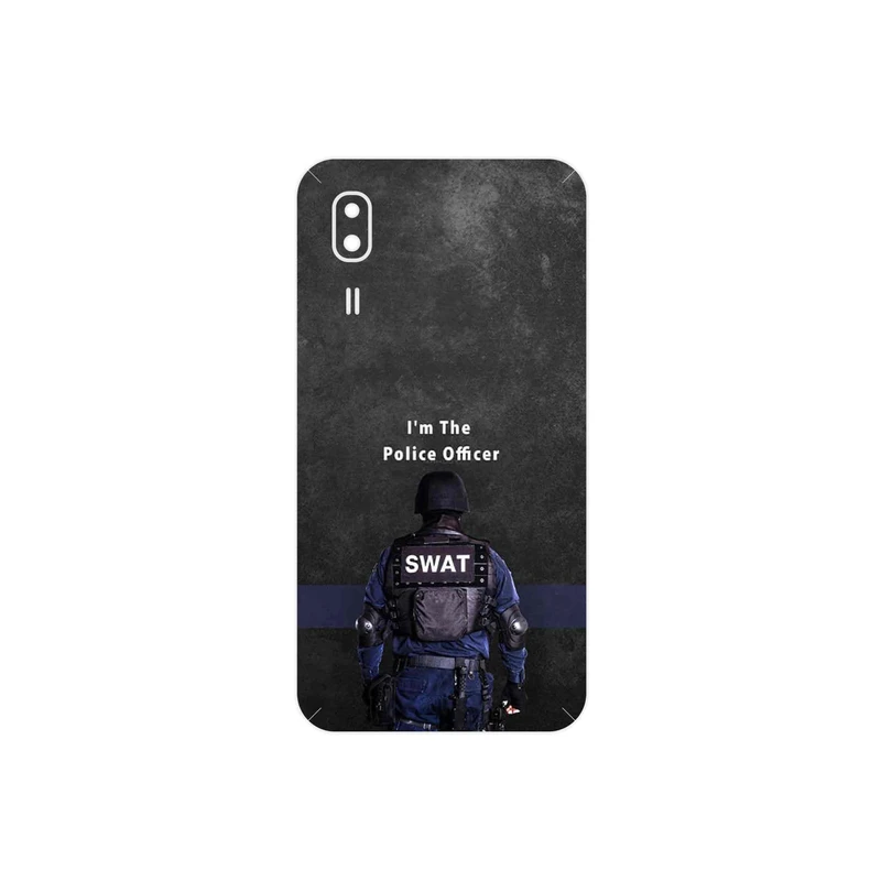 برچسب پوششی ماهوت مدل Police Officer مناسب برای گوشی موبایل سامسونگ Galaxy A2 Core