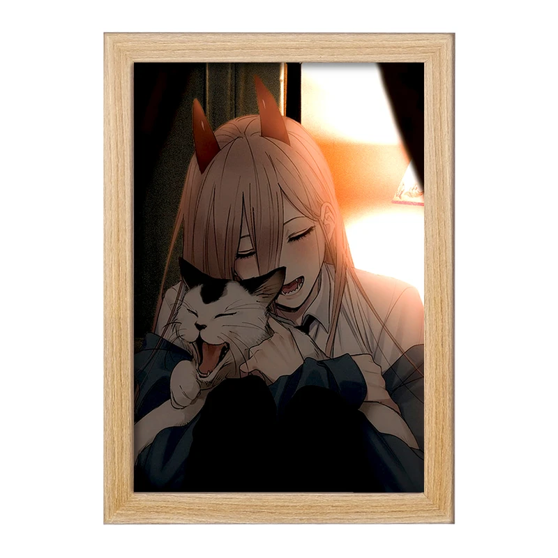 تابلو خندالو مدل پاور انیمه مرد اره ای Chainsaw Man  کد 17906