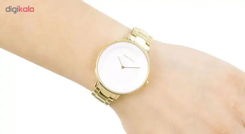 ساعت مچی عقربه ای زنانه اسکاژن دانمارک مدل SKW2330