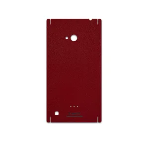 MAHOOT Red-Leather Cover Sticker for Nokia Lumia 720