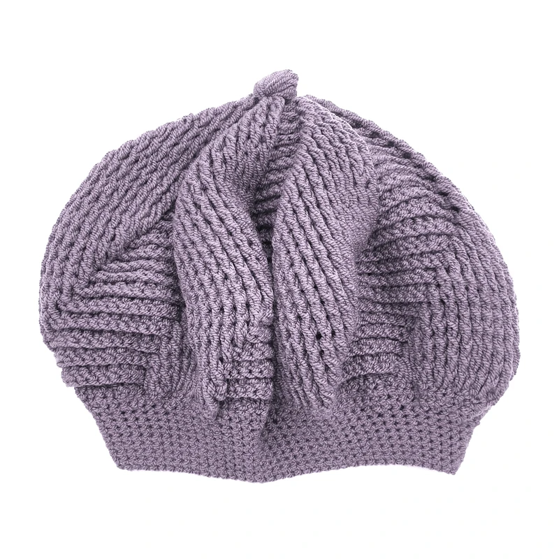 کلاه بافتنی زنانه مدل پروانه کد ZHT50-LPR