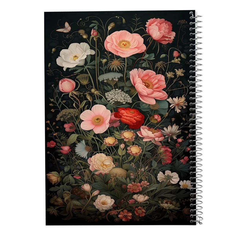 دفتر نقاشی 50 برگ مدوپد مدل گل کد DF15943