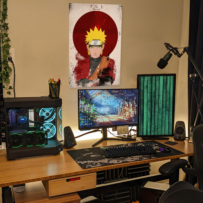 تابلو شاسی مدل ناروتو شیپودن طرح 1 Naruto Shippuden Alt1 کدC1-25