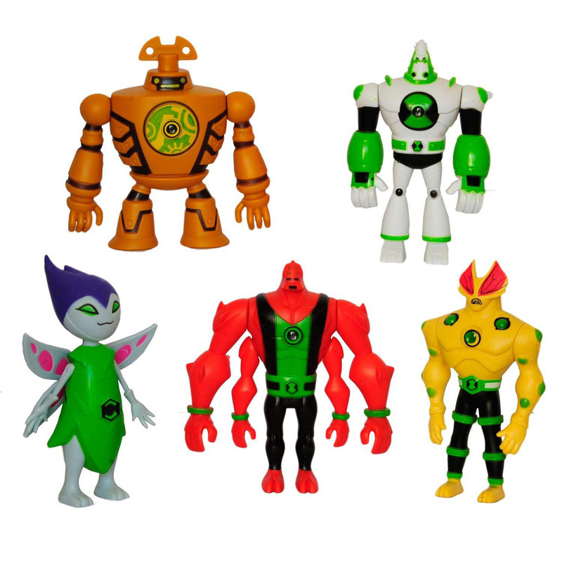  اکشن فیگور طرح شخصیتهای بن تن مدل 0857A-7 مجموعه 5 عددی