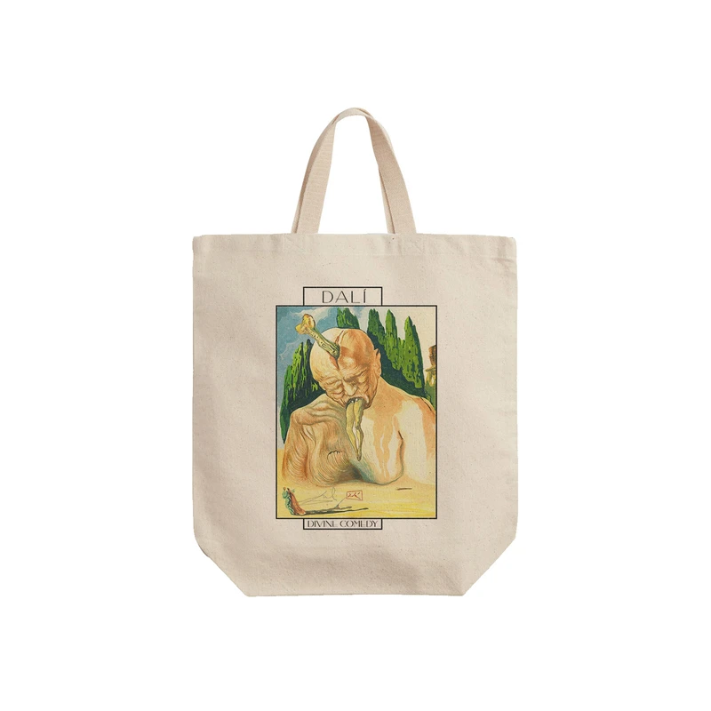 ساک خرید ترمه طراحان ایده مدل کمدی الهی از دالی کد art0716 - S