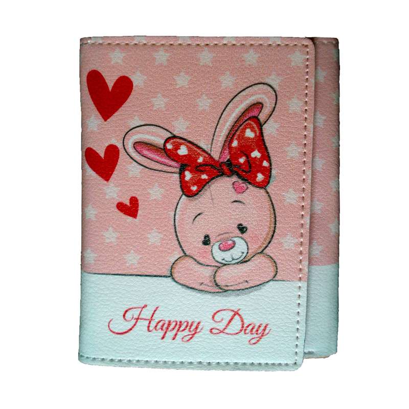 کیف پول دخترانه مدل happy day کد 206