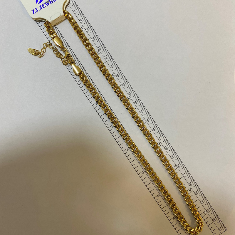 زنجیر زنانه زد جی جولری مدل N3189