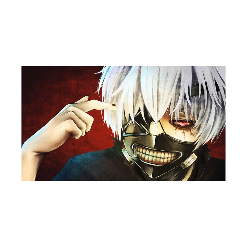 استیکر لپ تاپ و موبایل مدل انیمه طرح توکیو غول کن کانکی Tokyo Ghoul Ken Kaneki کد 2488