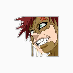 استیکر لپ تاپ و موبایل بووم طرح انیمه Naruto مدل Gara کد PS113