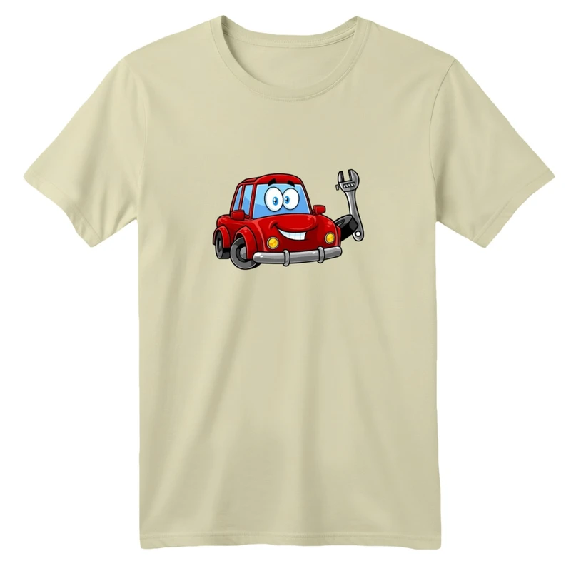 تی شرت آستین کوتاه بچگانه مدل ماشین ها کد 06