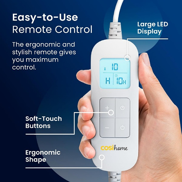 پتو برقی کوزی هوم مدل HT-02C سایز 180×130 سانتی متر