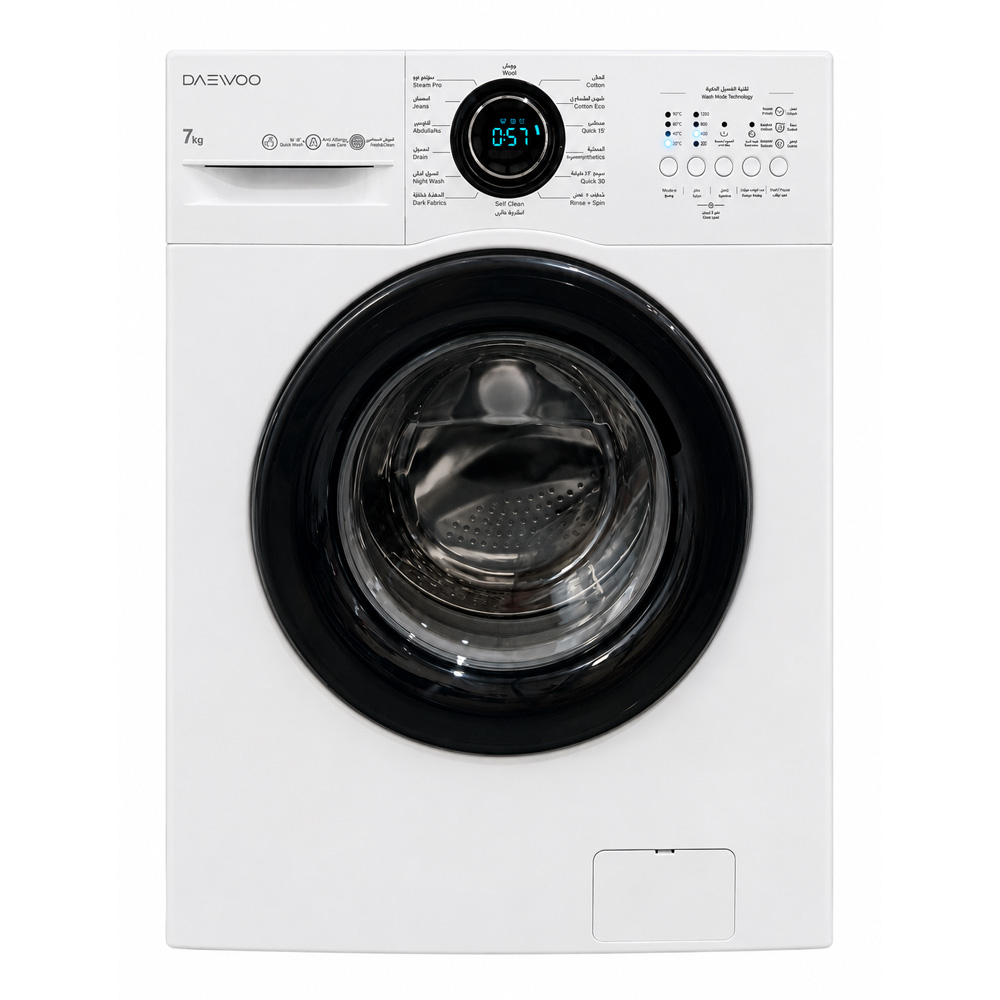 ماشین لباسشویی 7 کیلوگرم اتوماتیک دوو مدل DW-F0791