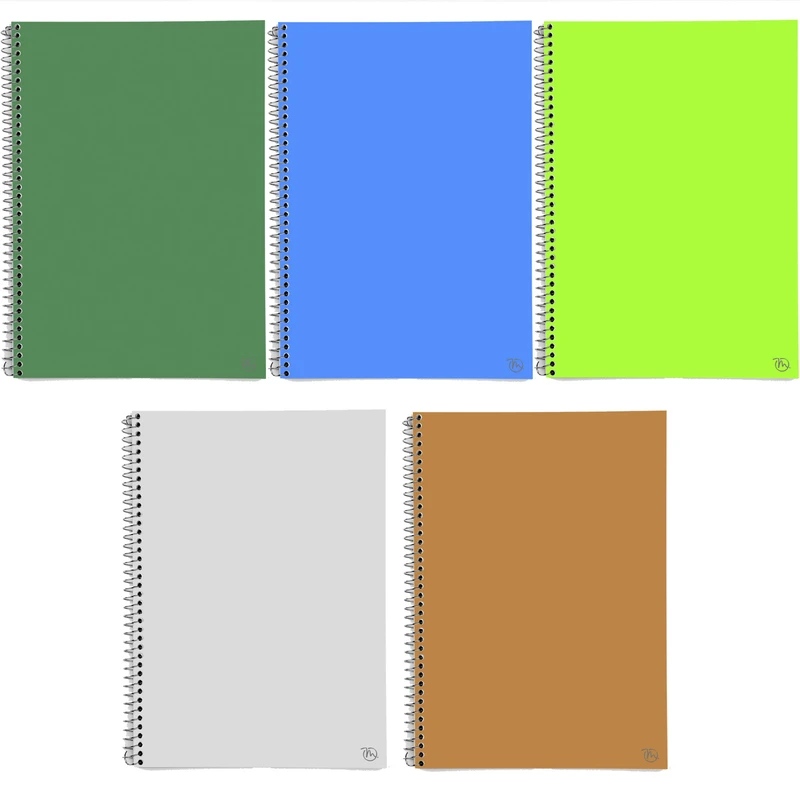 دفتر مشق 50 برگ مدوپد طرح ساده کد BD10059 مجموعه 5 عددی