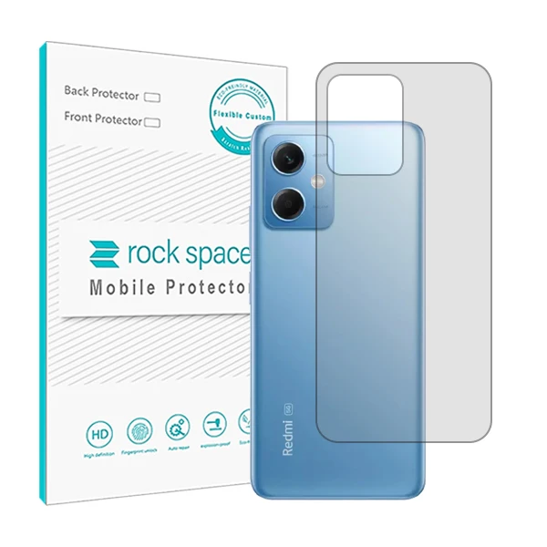 محافظ پشت گوشی شفاف راک اسپیس مدل HyGEL مناسب برای گوشی موبایل شیائومی Redmi Note 12 china