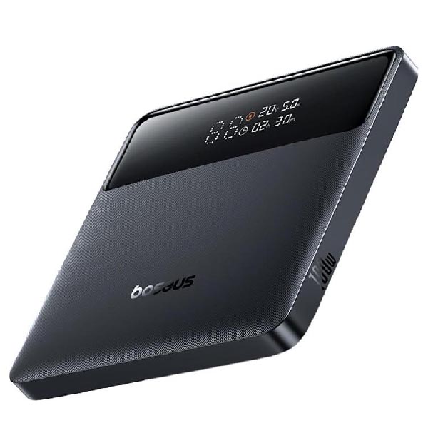 پاوربانک 100 وات باسئوس مدل Blade H1 P10021604123-00 ظرفیت 20000 میلی آمپر ساعت