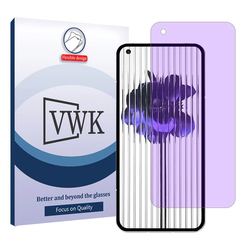 محافظ صفحه نمایش ضداشعه بنفش وی دبلیو کی مدل Tough مناسب برای گوشی موبایل ناتینگ فون 1