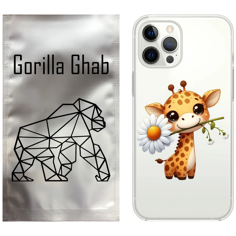 کاور گوریلا قاب مدل CLG کد 38 طرح زرافه مناسب برای گوشی موبایل اپل iPhone 13 Pro