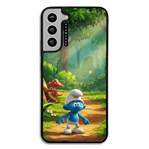 AKAM AMC-WSGS22P-SMURFS-7 Cover For Samsung Galaxy S22 Plus