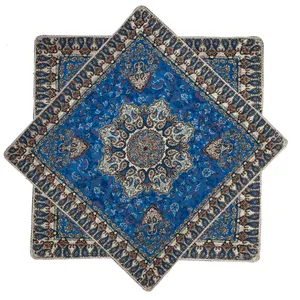 کاور کوسن ترمه بزنگانی مدل مجنون کد 003 بسته 2 عددی