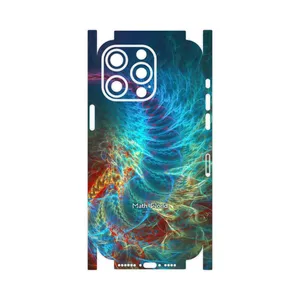 MAHOOT Mathematical Geometric Shape 1-FullSkin Cover Sticker for Apple iPhone 15 Pro Max