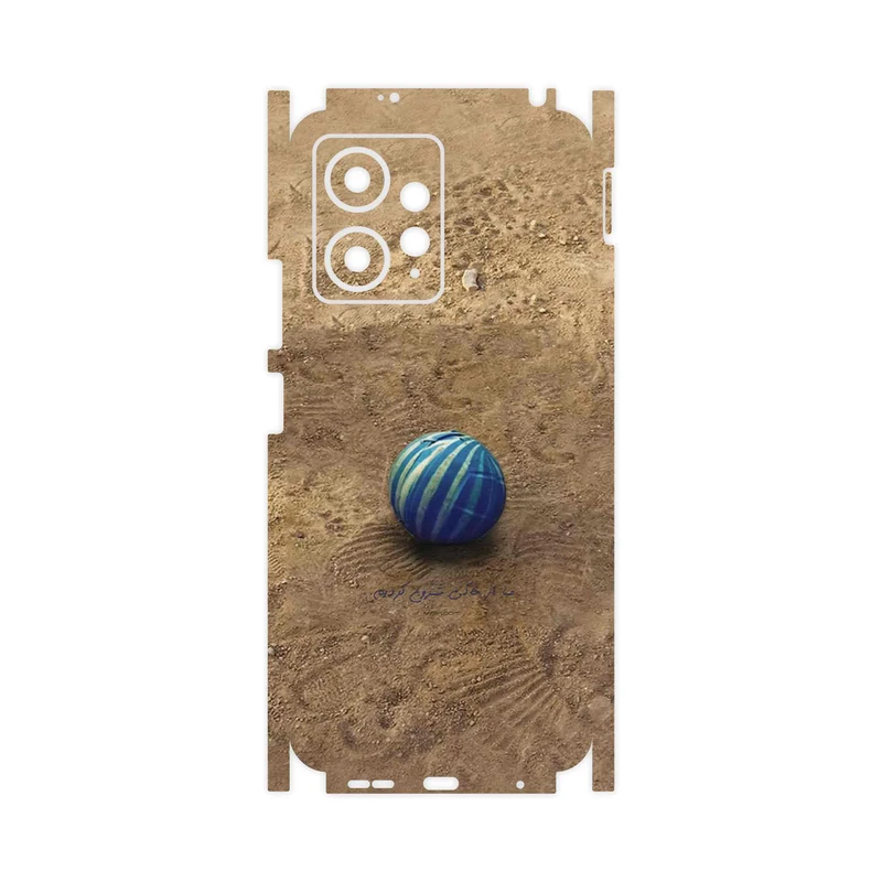 برچسب پوششی ماهوت مدل Ball Nostalgia-FullSkin مناسب برای گوشی موبایل شیائومی Redmi Note 12 4G