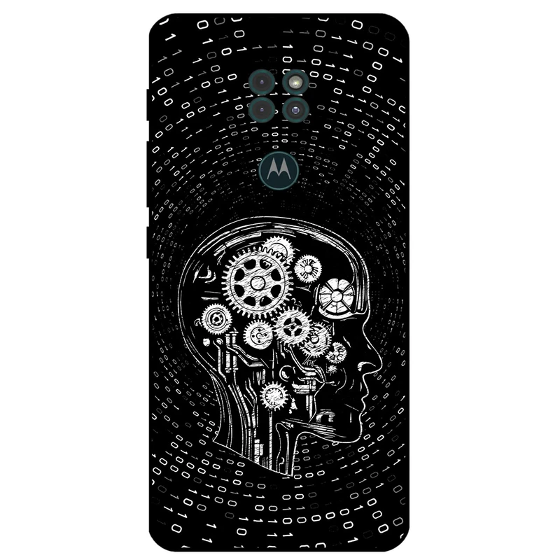 کاور مگافون طرح ربات انسانی مدل 7428 مناسب برای گوشی موبایل موتورولا Moto G9 / G9 Play 