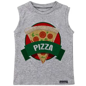 تاپ پسرانه 27 مدل Pizza Green کد MH258