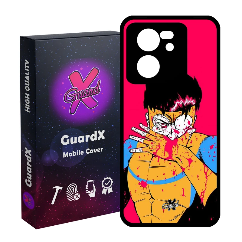 کاور گارد ایکس طرح Invincible مدل Glass10422 مناسب برای گوشی موبایل شیائومی 13T/13T Pro/Redmi K60 Ultra