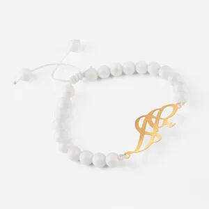 دستبند نقره گلمور طرح سارا کد 12