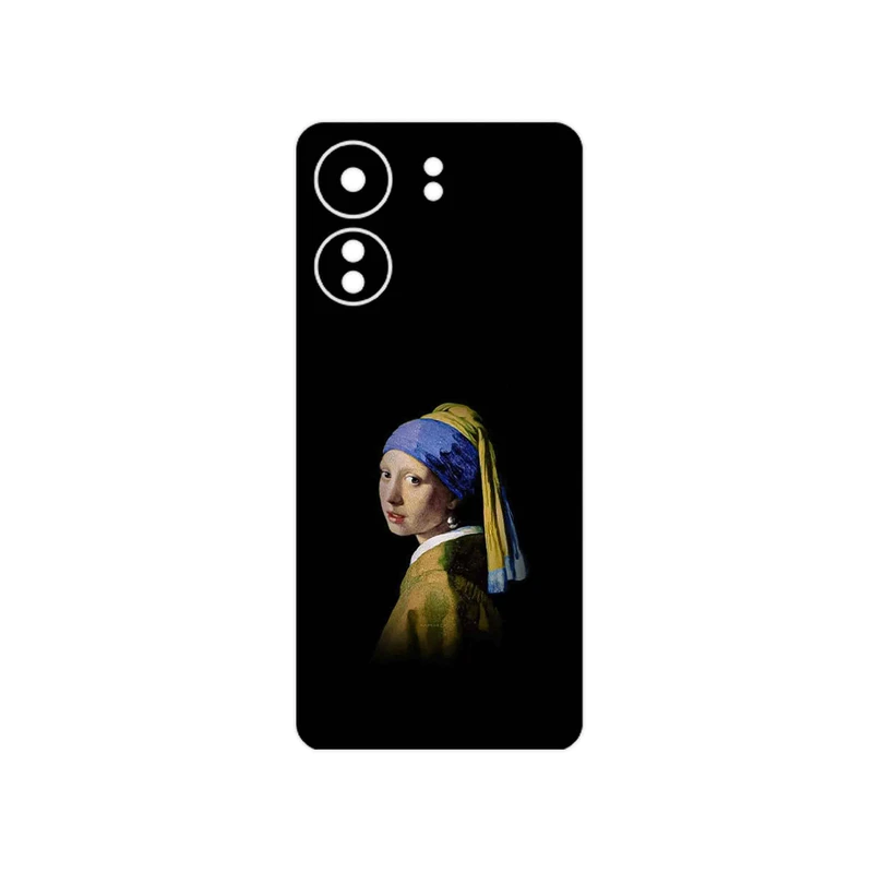 برچسب پوششی ماهوت مدل Girl with a Pearl Earring of Vermeer مناسب برای گوشی موبایل شیائومی Redmi 13C
