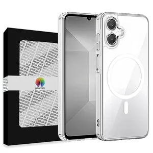 Peacock Clear Magsafe Cover For Samsung Galaxy A06