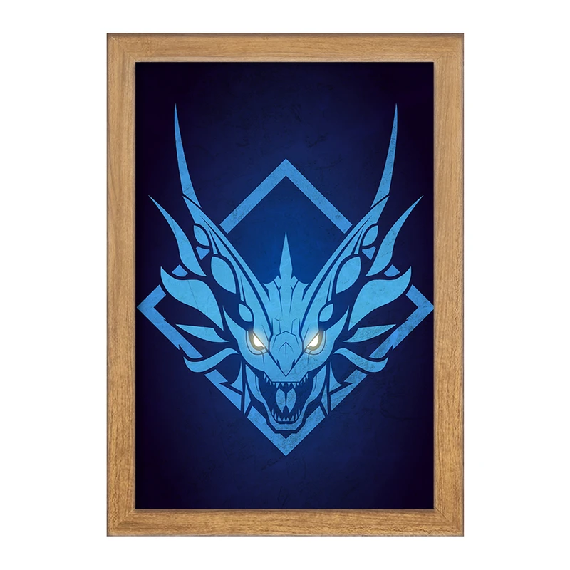 تابلو خندالو مدل بازی شکارچی هیولا (Monster Hunter) کد 33216