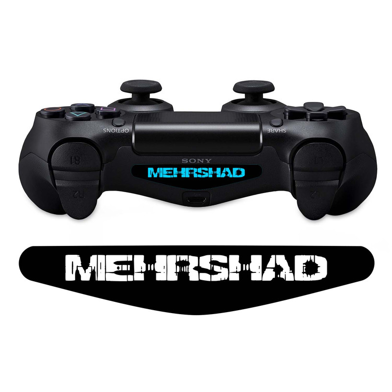 برچسب لایت بار دسته پلی استیشن 4 ونسونی طرح Mehrshad 3