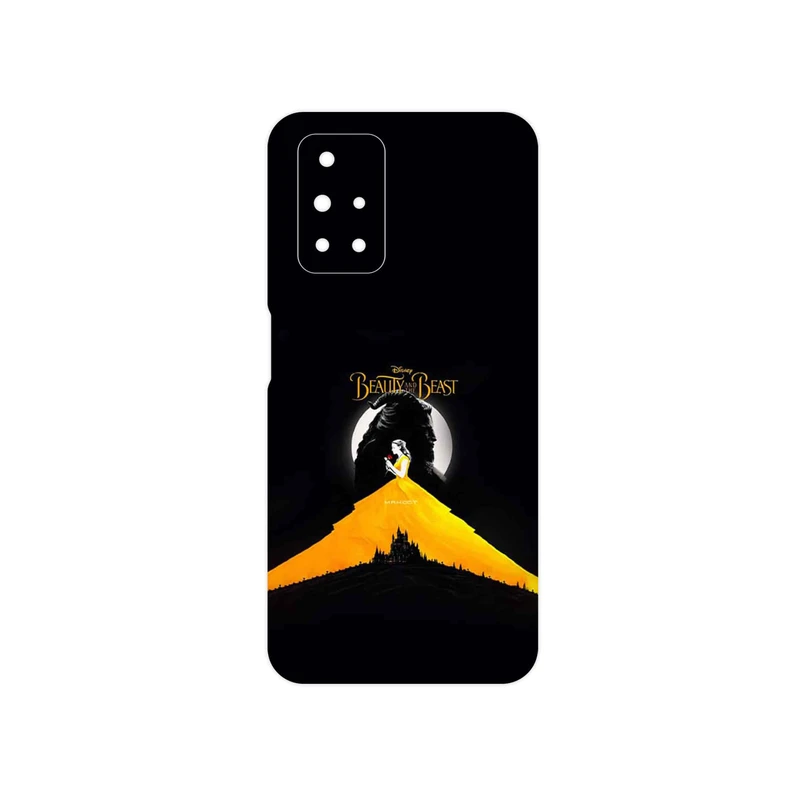 برچسب پوششی ماهوت مدل Beauty and the Beast مناسب برای گوشی موبایل شیائومی Redmi 10