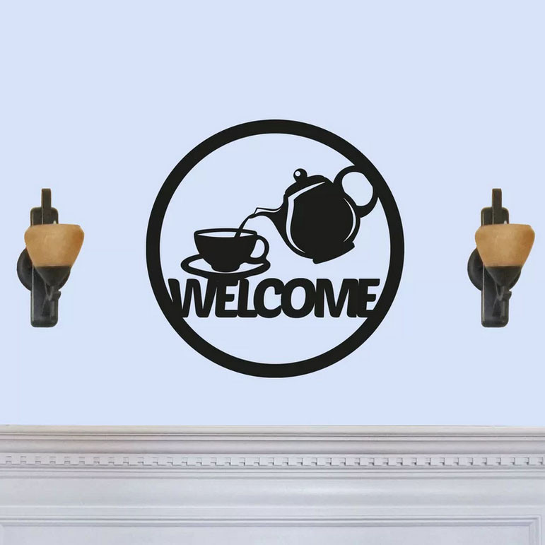 دیوارکوب مدل welcome